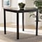 Baxton Studio Lenoir Modern Espresso Brown Finished Wood Counter Height Pub Table 231-9776-ZORO - alternate 2